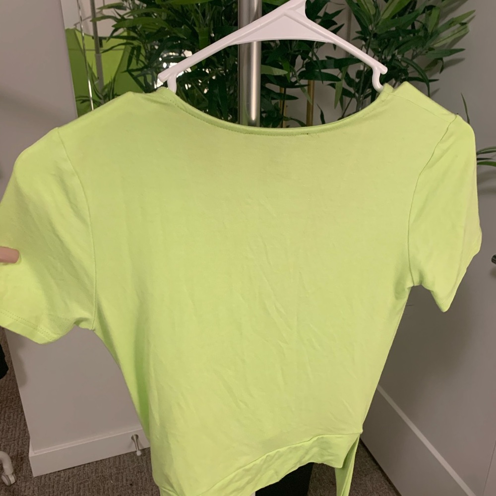Forever 21 Cropped Tie Top - Picture 3 of 3